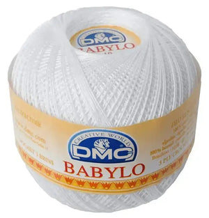 Filo di Scozia Babylo 40 - DMC - Colore: B5200-BIANCO - by LacariaRicami.Store