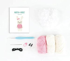 Kit Amigurumi Martha The Rabbit - Anchor - - LacariaRicami.Store