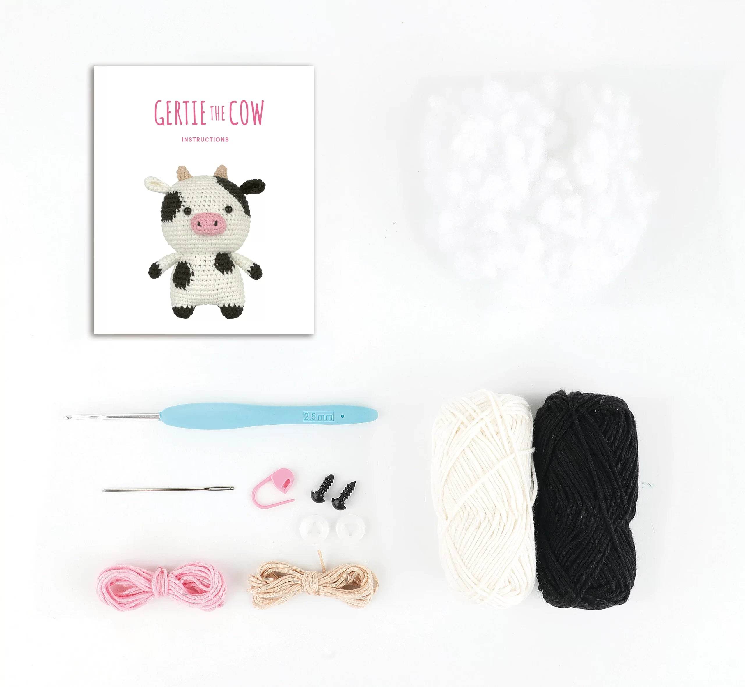 Kit Amigurumi Gertie The Cow - Anchor - - LacariaRicami.Store