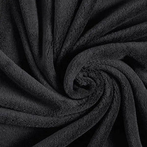 Pile pelliccia DouDou - Colore: NERO - by LacariaRicami.Store