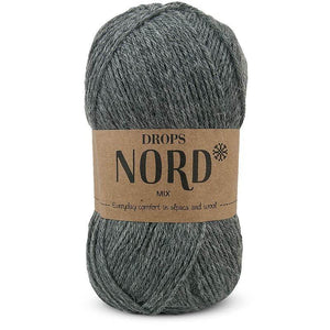 Lana NORD - DROPS - Colore: 05 - GRIGIO MIX - by LacariaRicami.Store
