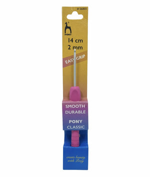 UNCINETTO LANA "EASY GRIP" - Pony - Colore: EASY GRIP 14 Cm - 2,00 - by LacariaRicami.Store