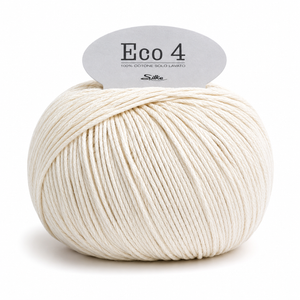 Cotone Cablé 4 - Silke - Colore: NAT - BIANCO COTONE - SOLO LAVATO - by LacariaRicami.Store