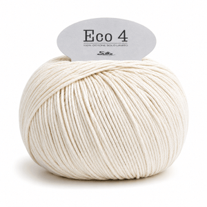 Cotone Cablé 4 - Silke - Colore: NAT - BIANCO COTONE - SOLO LAVATO - by LacariaRicami.Store