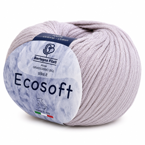 CALDO COTONE Ecosoft - Bertagna Filati - Colore: 230 - LILLA - by LacariaRicami.Store