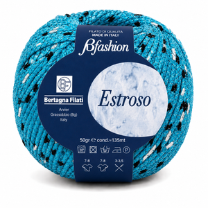 COTONE Estroso - Bertagna Filati - Colore: 315 - TURCHESE - by LacariaRicami.Store