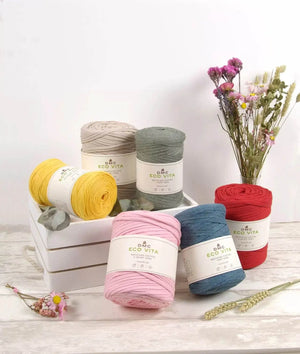 FETTUCCIA Eco Vita Tape Yarn - DMC | Filato Sublime - - LacariaRicami.Store