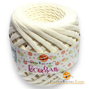 FETTUCCIA EcoBall - LacariaRicami.Store - Colore: 03 - PANNA - by LacariaRicami.Store