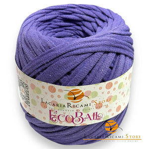 FETTUCCIA EcoBall - LacariaRicami.Store - Colore: 08 - VIOLA - by LacariaRicami.Store