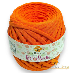 FETTUCCIA EcoBall - LacariaRicami.Store - Colore: 12 - ARANCIONE - by LacariaRicami.Store