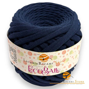 FETTUCCIA EcoBall - LacariaRicami.Store - Colore: 15 - BLU - by LacariaRicami.Store