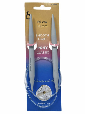 FERRI Circolari 80 Cm - Pony - Colore: 10,0 mm - Lunghi 80 Cm - by LacariaRicami.Store