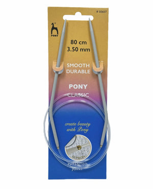 FERRI Circolari 80 Cm - Pony - Colore: 3,5 mm - Lunghi 80 Cm - by LacariaRicami.Store