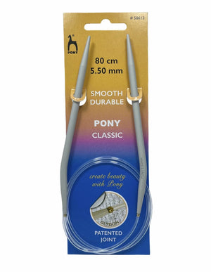 FERRI Circolari 80 Cm - Pony - Colore: 5,5 mm - Lunghi 80 Cm - by LacariaRicami.Store