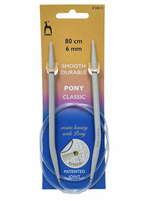 FERRI Circolari 80 Cm - Pony - Colore: 6,0 mm - Lunghi 80 Cm - by LacariaRicami.Store