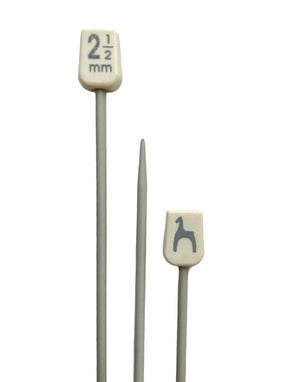 FERRI Maglia 40 Cm - Pony - Colore: ALLUMINIO 40 Cm - mis.: 2,5 mm - by LacariaRicami.Store