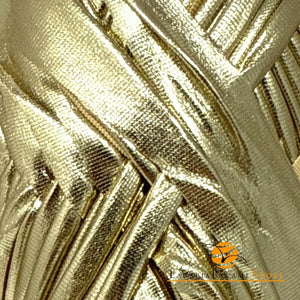 Fettuccia METAL LYCRA - MAS Srl - Colore: 01 - ORO BIANCO - by LacariaRicami.Store