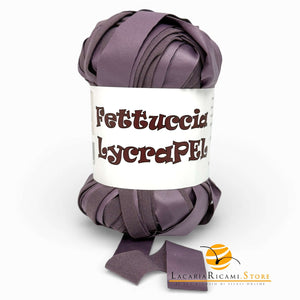 Fettuccia LycraPEL (Eco Pelle) - MAS Srl - Colore: 12 - GLICINE - by LacariaRicami.Store