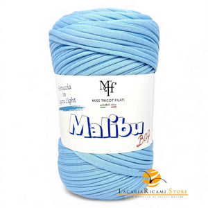 FETTUCCIA Lycra Malibu Bag - Miss Tricot Filati - Colore: 10 - CELESTE - by LacariaRicami.Store