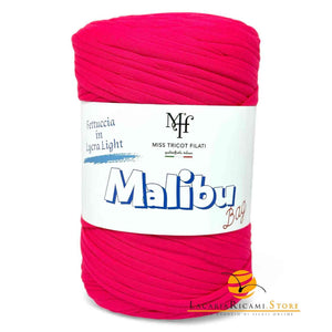 FETTUCCIA Lycra Malibu Bag - Miss Tricot Filati - Colore: 15 - FUXIA - by LacariaRicami.Store