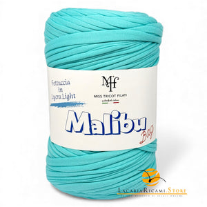 FETTUCCIA Lycra Malibu Bag - Miss Tricot Filati 22 - TIFFANY - LacariaRicami.Store