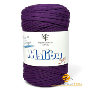 FETTUCCIA Lycra Malibu Bag - Miss Tricot Filati - Colore: 25 - VIOLA - by LacariaRicami.Store