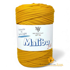 FETTUCCIA Lycra Malibu Bag - Miss Tricot Filati - Colore: 28 - SENAPE - by LacariaRicami.Store