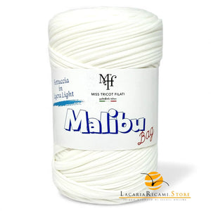 FETTUCCIA Lycra Malibu Bag - Miss Tricot Filati - Colore: 29 - BIANCO - by LacariaRicami.Store