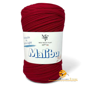 FETTUCCIA Lycra Malibu Bag - Miss Tricot Filati - Colore: 2 - BORDEAUX - by LacariaRicami.Store