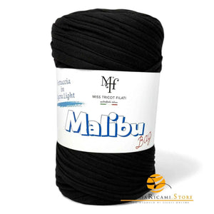 FETTUCCIA Lycra Malibu Bag - Miss Tricot Filati - Colore: 4 - NERO - by LacariaRicami.Store