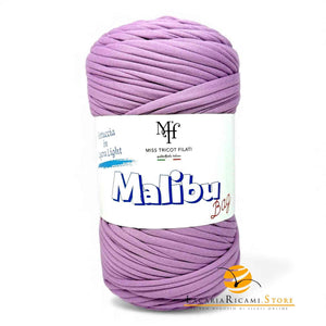 FETTUCCIA Lycra Malibu Bag - Miss Tricot Filati - Colore: 6 - LILLA - by LacariaRicami.Store