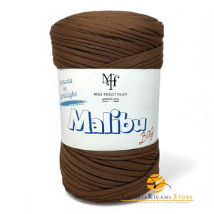 FETTUCCIA Lycra Malibu Bag - Miss Tricot Filati - Colore: 9 - MARRONE - by LacariaRicami.Store