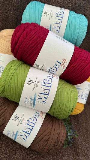 FETTUCCIA Lycra Malibu Bag - Miss Tricot Filati - LacariaRicami.Store