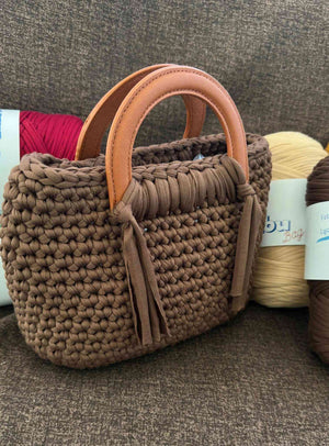 FETTUCCIA Lycra Malibu Bag - Miss Tricot Filati - LacariaRicami.Store