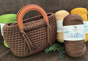 FETTUCCIA Lycra Malibu Bag - Miss Tricot Filati - Colore: - by LacariaRicami.Store