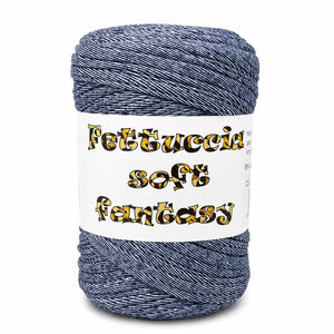 FETTUCCIA Soft Lycra - MAS Srl - Colore: 108 - DENIM SLAVATO - by LacariaRicami.Store