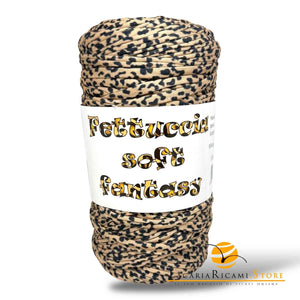 FETTUCCIA Soft Lycra - MAS Srl 200 - LEOPARDO - LacariaRicami.Store