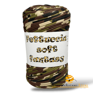 FETTUCCIA Soft Lycra - MAS Srl 500 - MILITARE - LacariaRicami.Store