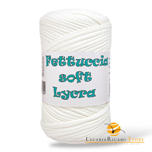 FETTUCCIA Soft Lycra - MAS Srl - 51 - BIANCO - LacariaRicami.Store