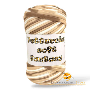 FETTUCCIA Soft Lycra - MAS Srl 690 - SFUMATO BEIGE - LacariaRicami.Store