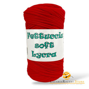 FETTUCCIA Soft Lycra - MAS Srl 70 - ROSSO - LacariaRicami.Store