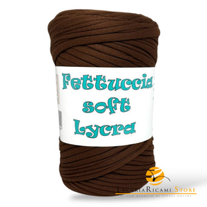 FETTUCCIA Soft Lycra - MAS Srl - 75 - MARRONE - LacariaRicami.Store