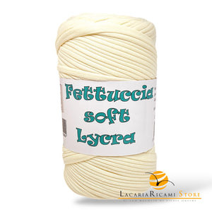 FETTUCCIA Soft Lycra - MAS Srl 78 - PANNA - LacariaRicami.Store