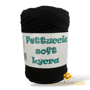 FETTUCCIA Soft Lycra - MAS Srl - 81 - NERO - LacariaRicami.Store