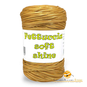 FETTUCCIA Soft Lycra - MAS Srl SHINE 152 - NOCCIOLA GOLD - LacariaRicami.Store