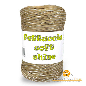 FETTUCCIA Soft Lycra - MAS Srl SHINE 58 - TORTORA SILVER - LacariaRicami.Store