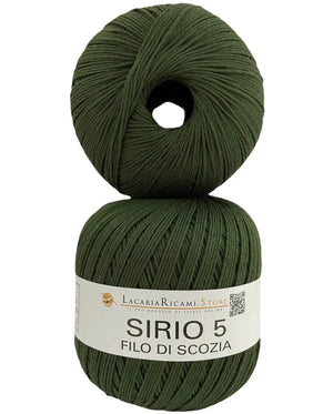 Cotone Filo Di Scozia SIRIO 5 - LacariaRicami.Store - - LacariaRicami.Store