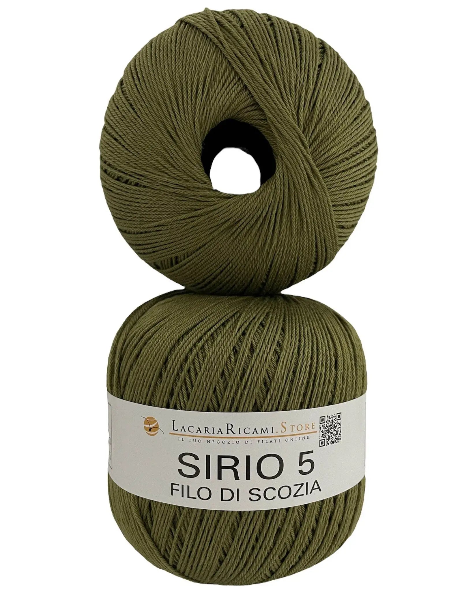 Cotone Filo Di Scozia SIRIO 5 - LacariaRicami.Store - - LacariaRicami.Store