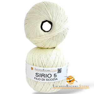 Cotone Filo Di Scozia SIRIO 5 - LacariaRicami.Store - - LacariaRicami.Store