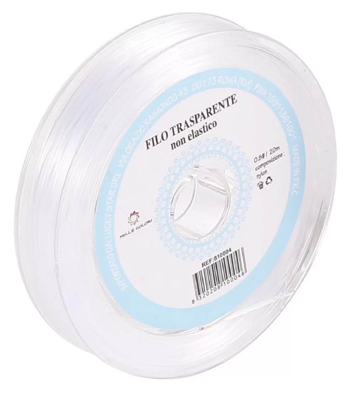 Zoom TRASPARENTE 0,8 mm - 20 metri